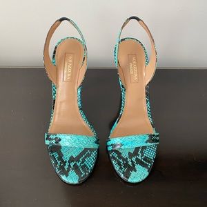 Aquazzura So Nude 105mm Sandals